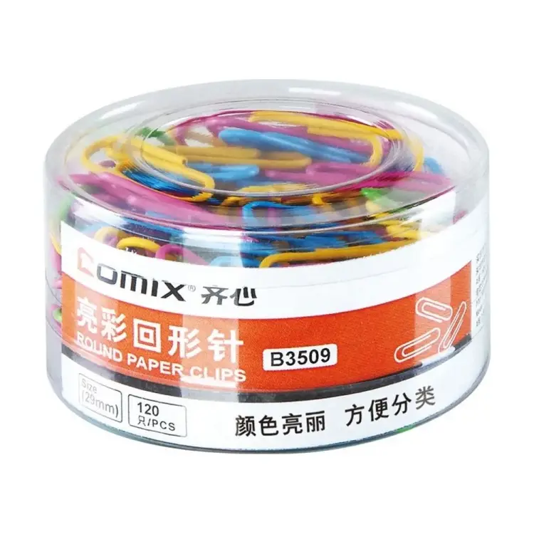 Офисный набор скрепок COMIX B3509