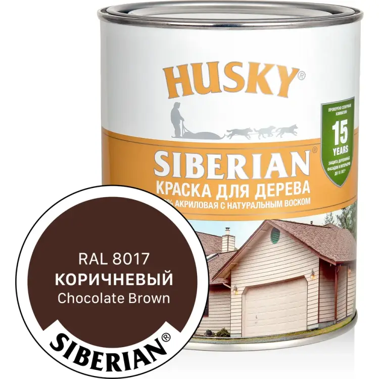 Акриловая краска для дерева HUSKY 31941