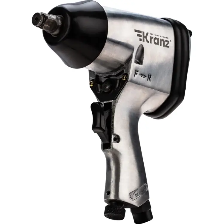 Пневматический гайковерт KRANZ 1/2, 330 Нм KR-80-0701 Пневматический гайковерт KRANZ 1/2, 330 Нм KR-80-0701