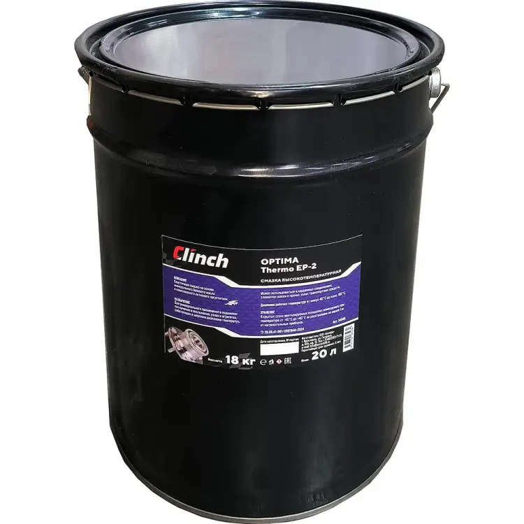 Высокотемпературная комплексная литиевая смазка Clinch OPTIMA Thermo EP 2 34048