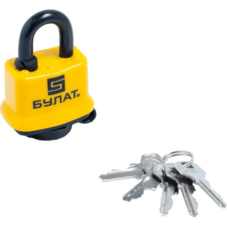 Всепогодный навесной замок БУЛАТ ВС 0330 13453