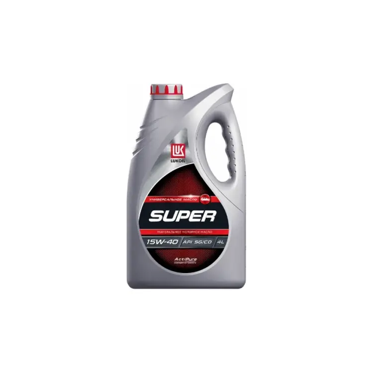 Моторное масло Лукойл СУПЕР SAE 15W-40, API SG/CD 19195