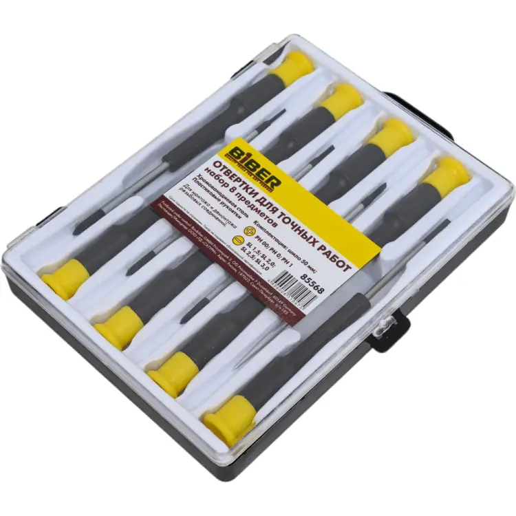 Набор отверток для точных работ Biber 85568 тов-219062