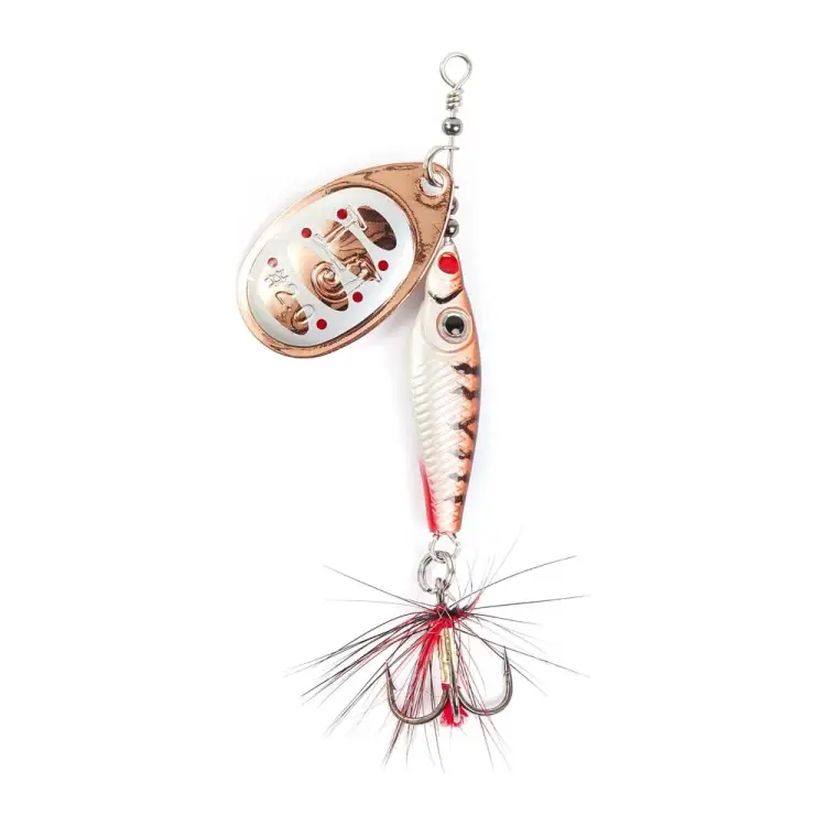 Вращающаяся блесна Lucky John TRIAN BLADE ROUND LJTBR6-007