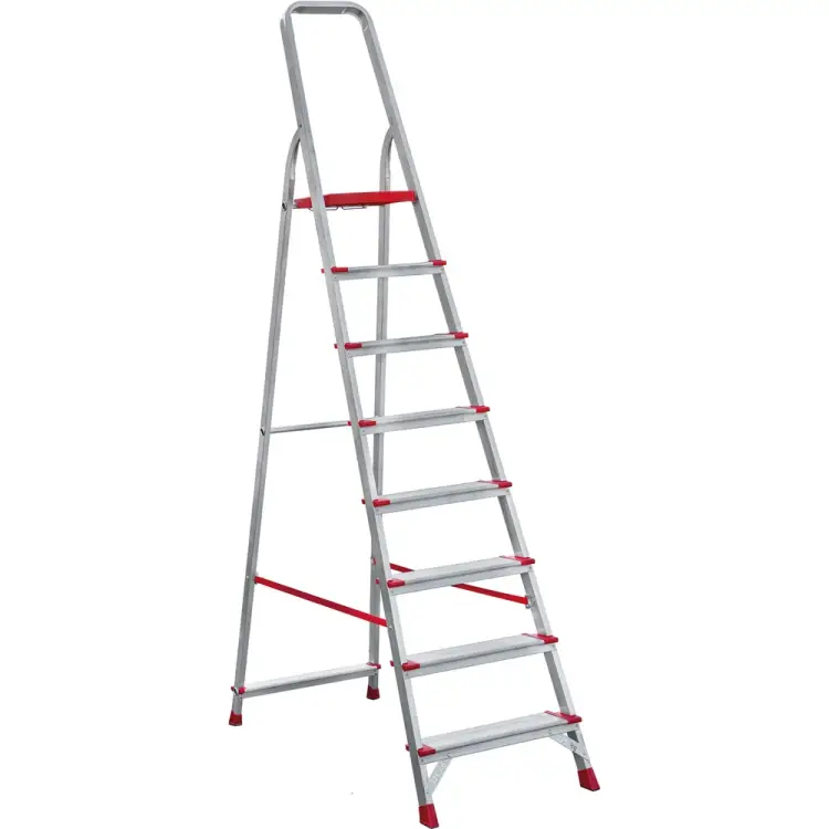 Алюминиевая стремянка Новая Высота 5110108 Алюминиевая стремянка Новая Высота 5110108