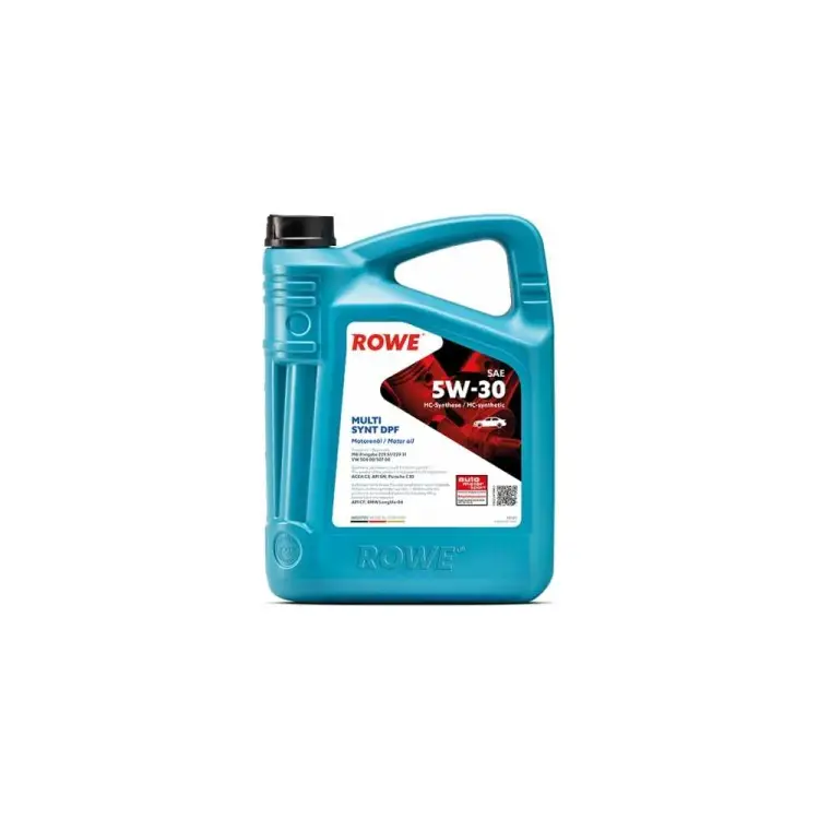 Моторное масло для легкового транспорта Rowe HIGHTEC MULTI SYNT DPF SAE 5W-30 20125-0040-99