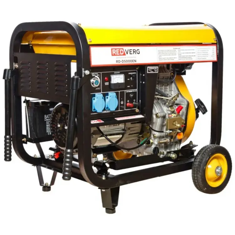 Дизельный генератор REDVERG RD-D5000EN 5024816
