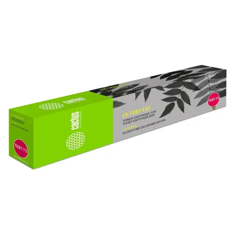 Лазерный картридж для kyocera mita ecosys m8124cidn/m81 Cactus tk-8115y 1066820 Лазерный картридж для kyocera mita ecosys m8124cidn/m81 Cactus tk-8115y 1066820