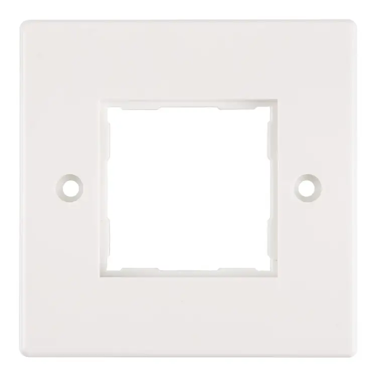 Настенная лицевая панель для вставок формата Mosaic 45х45мм NIKOMAX NMC-PL86X86F