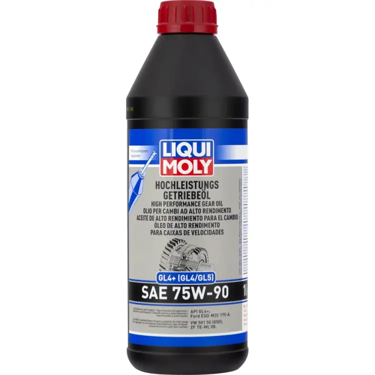 Синтетическое трансмиссионное масло LIQUI MOLY Hochleistungs-Getrieb 75W-90, GL-4+ 4434