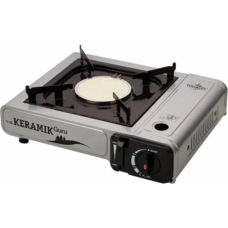 Портативная газовая плита TOURIST KERAMIC GURU TS-200 Портативная газовая плита TOURIST KERAMIC GURU TS-200