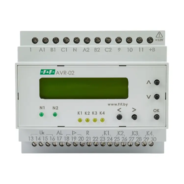 Автоматический переключатель фаз Евроавтоматика F&F AVR-02 EA04.006.004