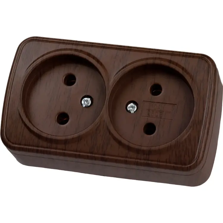 Двойная розетка TDM ELECTRIC Дача Народная SQ1824-0029