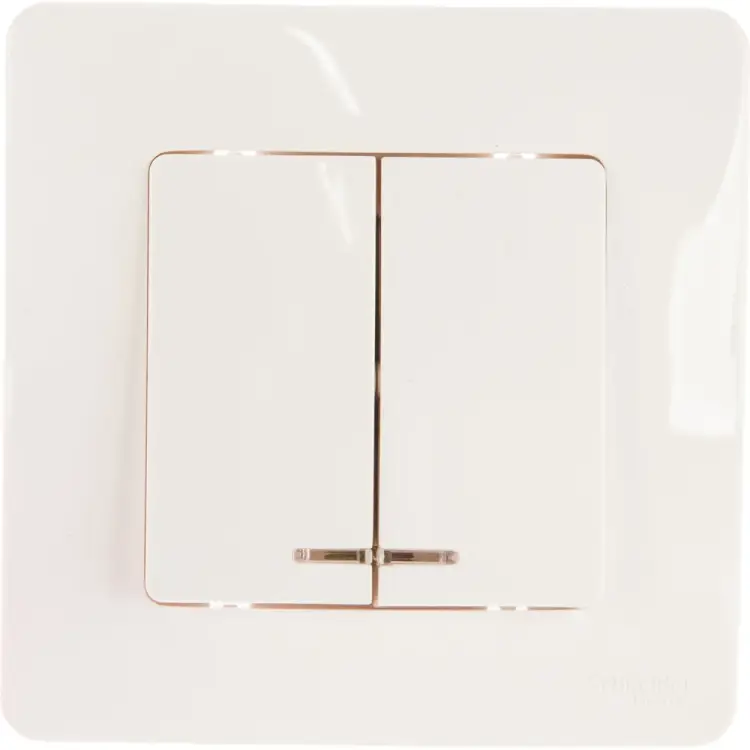 Двухклавишный выключатель Systeme Electric BLANCA BLNVS010512