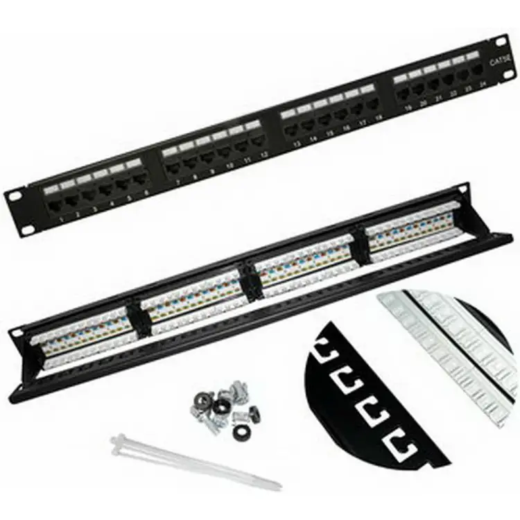 Патч-панель RUICHI RH-PPi1U24U5E 113537 Патч-панель RUICHI RH-PPi1U24U5E 113537