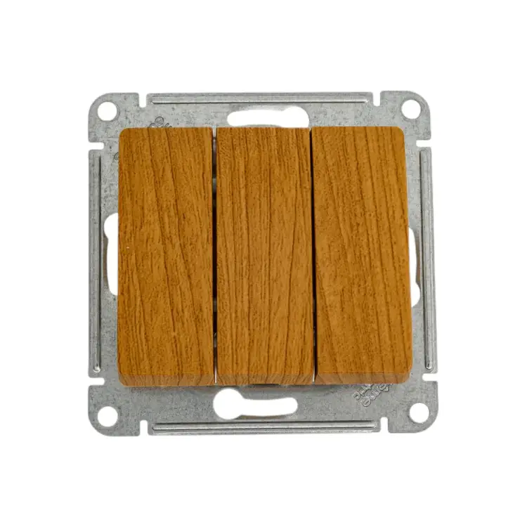 Трехклавишный механизм выключателя Systeme Electric GLOSSA GSL000531