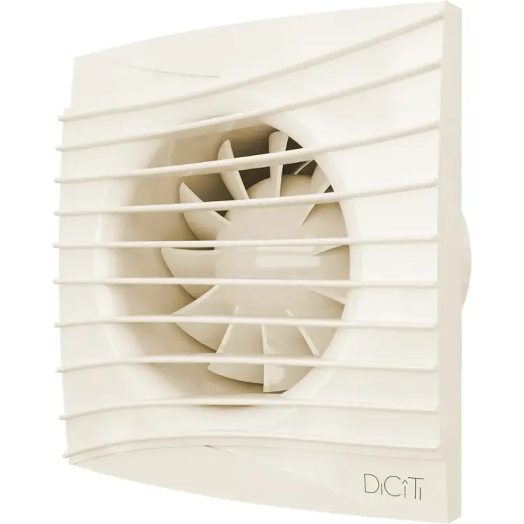 Осевой вытяжной вентилятор DICITI SILENT 4C Ivory 90-06852