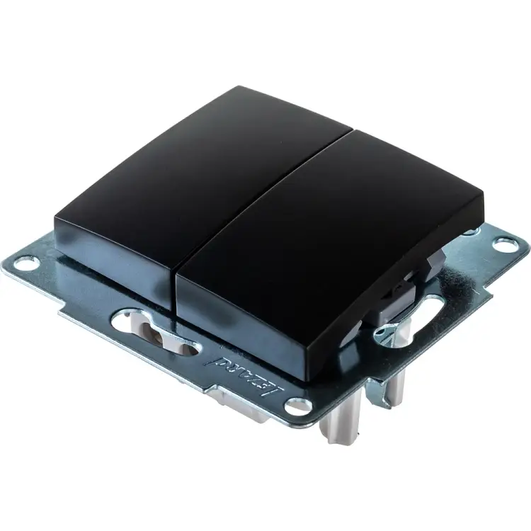 Двойная розетка Lezard KARINA 707-4288-101