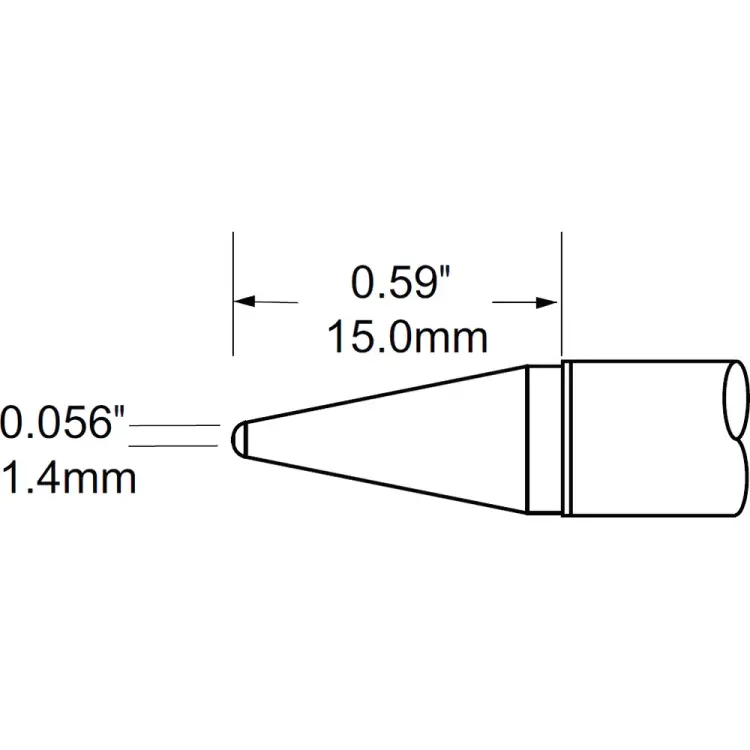 Наконечник для PS900 METCAL STV-CNL14 Наконечник для PS900 METCAL STV-CNL14