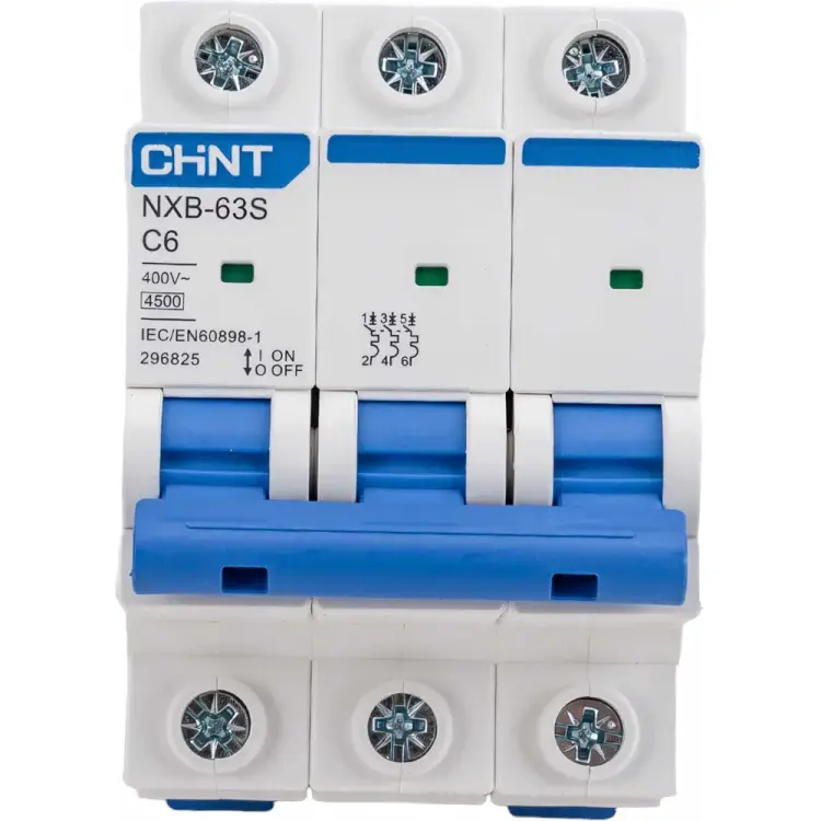 Автоматический выключатель CHINT NXB-63S 296825
