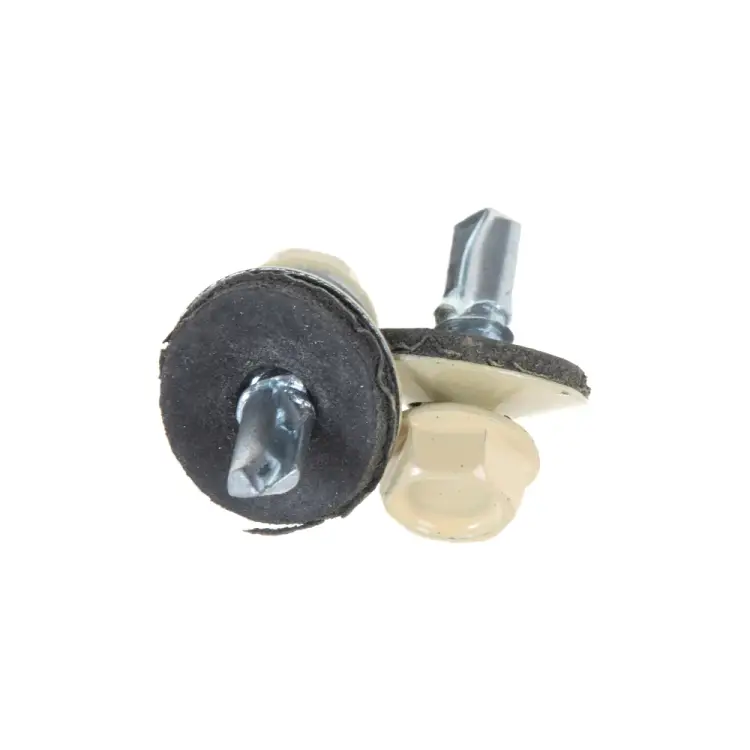 Кровельный саморез крепежная техника 5.5/19 RAL1014 слоновая кость (300 шт.) 420406