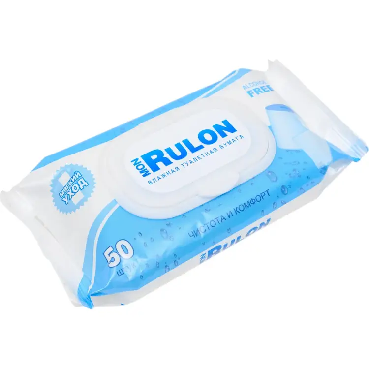 Влажная туалетная бумага Mon Rulon №50 30106 Влажная туалетная бумага Mon Rulon №50 30106
