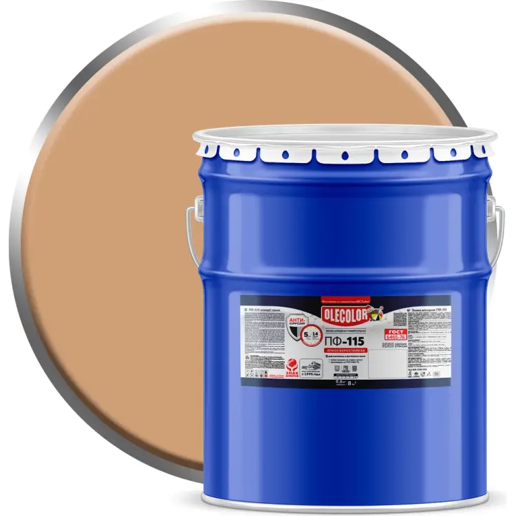 Эмаль Olecolor ПФ-115 4300000154 Эмаль Olecolor ПФ-115 4300000154