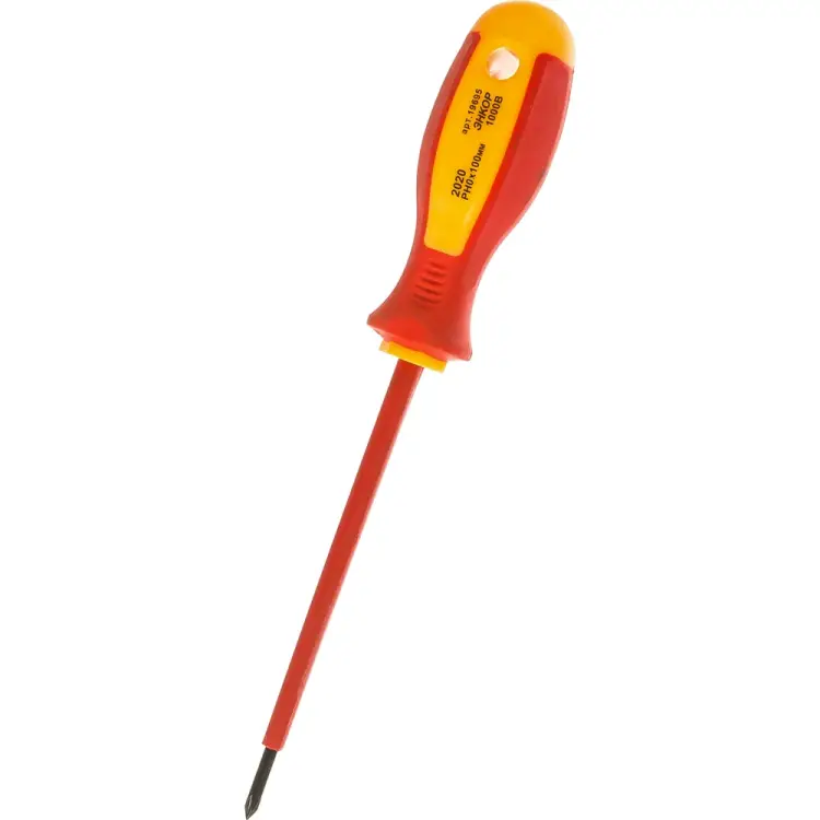 Диэлектрическая отвертка Энкор 19695