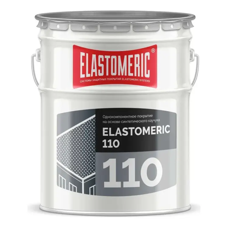 Мастика для кровли Elastomeric Systems 20 кг, базовый слой белый elastomeric-110 1100001
