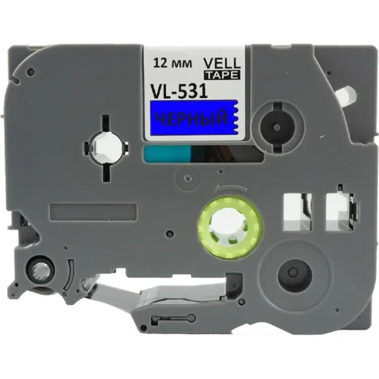 Лента для PT 1010/1280/D200/H105/E100 Vell VL-531 Brother TZE-531 320067