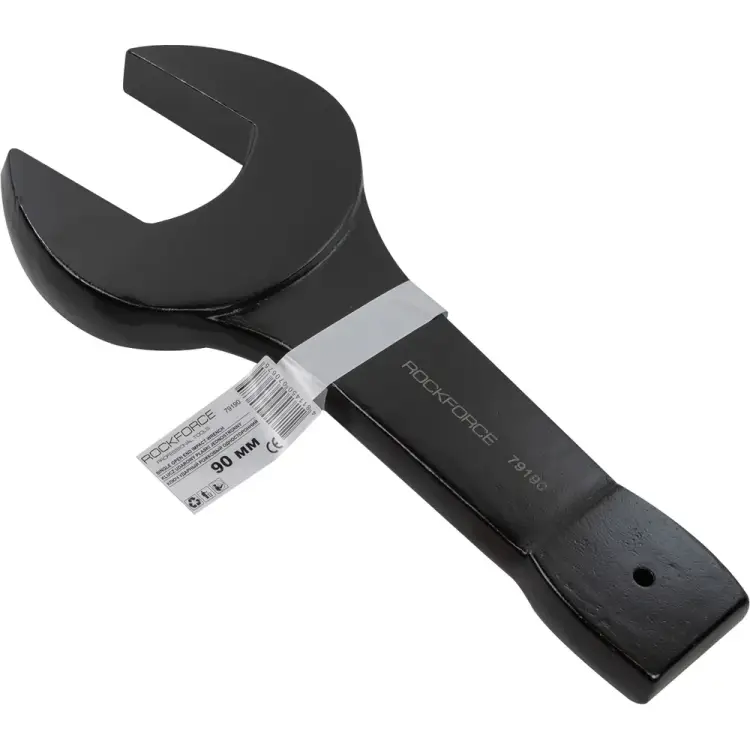 Ударный односторонний рожковый ключ Rockforce RF-79190(17496)