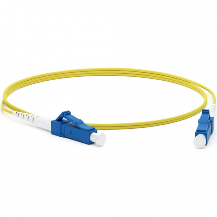 Волоконно-оптический патч-корд Hyperline FC-S2-9-LC/UR-LC/UR-H-2M-LSZH-YL