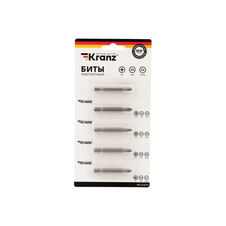 Бита для шуруповерта KRANZ KR-12-6312 Бита для шуруповерта KRANZ KR-12-6312
