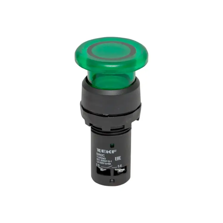Кнопка EKF SW2C-MD Грибок PROxima sw2c-md-gg-24