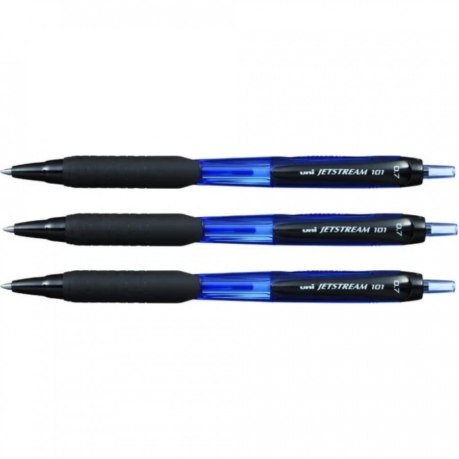 Набор шариковых автоматических ручек UNI Jetstream SXN-101-07