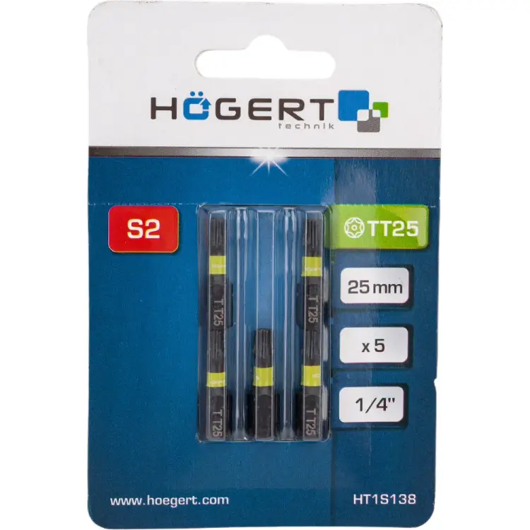 Ударные биты HOEGERT TECHNIK HT1S138 Ударные биты HOEGERT TECHNIK HT1S138