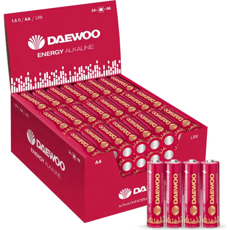 Алкалиновая батарейка DAEWOO ENERGY Alkaline 2021 5029811