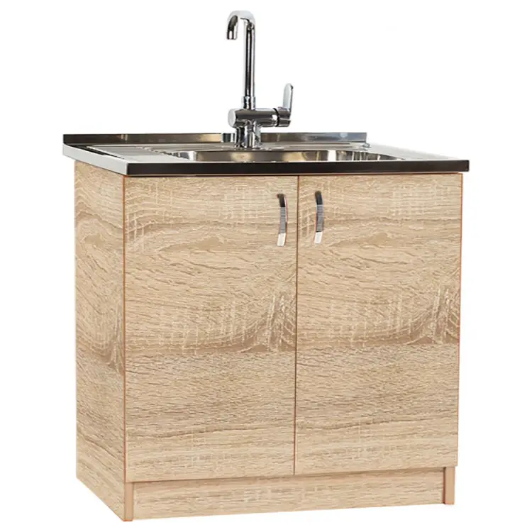 Тумба SANTREK 80*60 цвет дуб сонома (ЛДСП) 303317