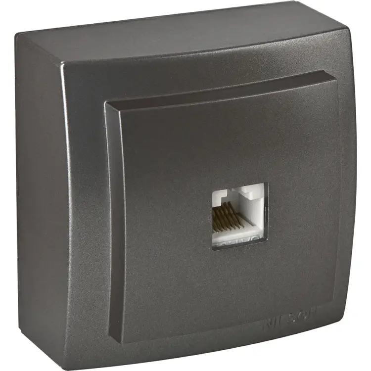 Розетка Nilson Themis metallic 26161044