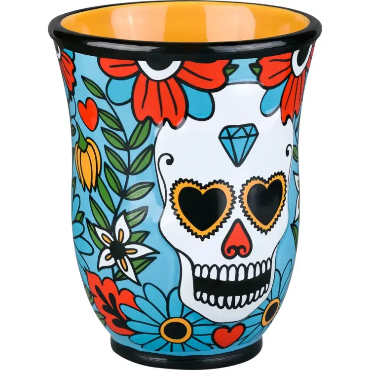 Стакан  для зубных щеток  Moroshka Los Muertos G85-96 Стакан  для зубных щеток  Moroshka Los Muertos G85-96