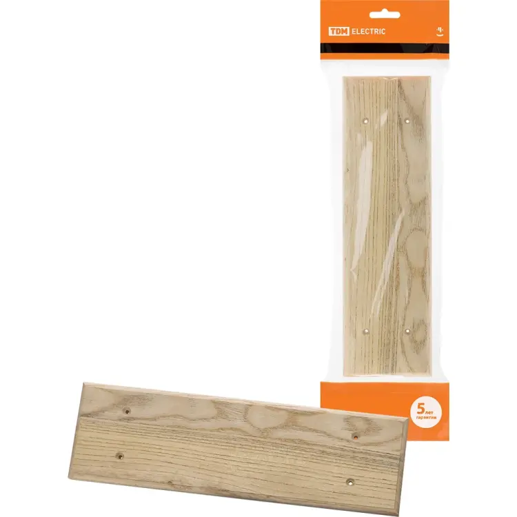 Универсальная деревянная накладка на бревно TDM ELECTRIC НБУ 1Пх4 260 мм, сосна SQ1821-0037