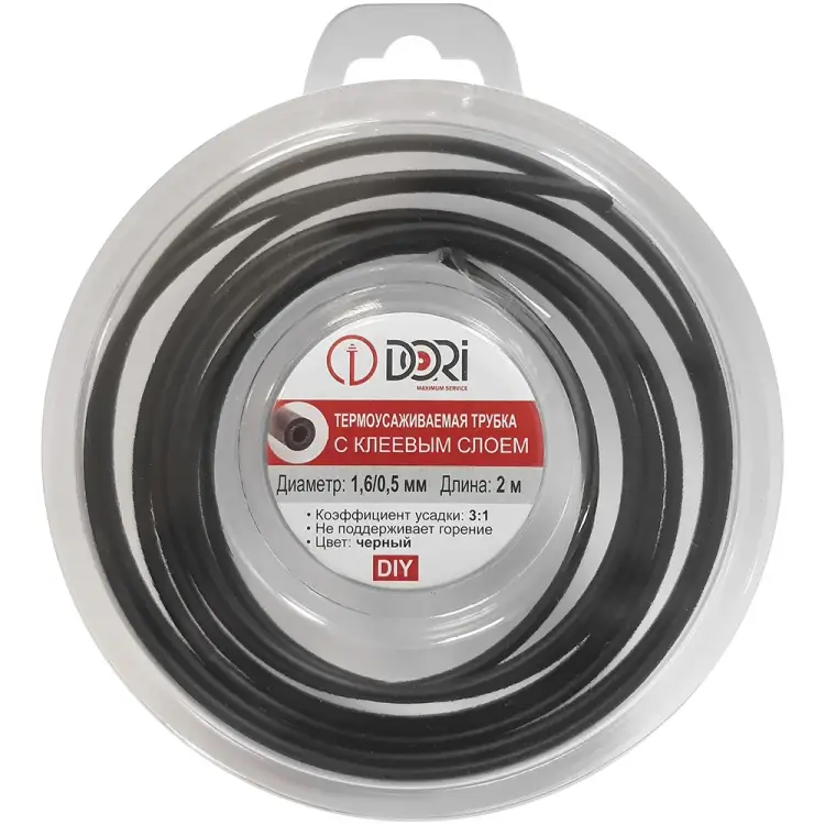 Термоусадочная трубка DORI ТТК 1,6/0,5 49517