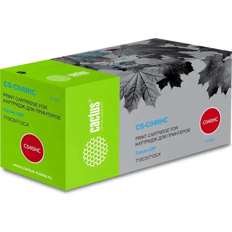 Лазерный картридж для canon lbp 710cx/712cx i-sensys Cactus 40 h c 1011620