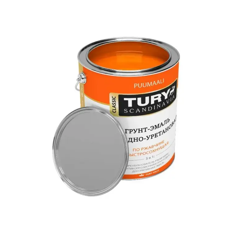Грунт-эмаль по ржавчине TURY АУ 20015157 Грунт-эмаль по ржавчине TURY АУ 20015157