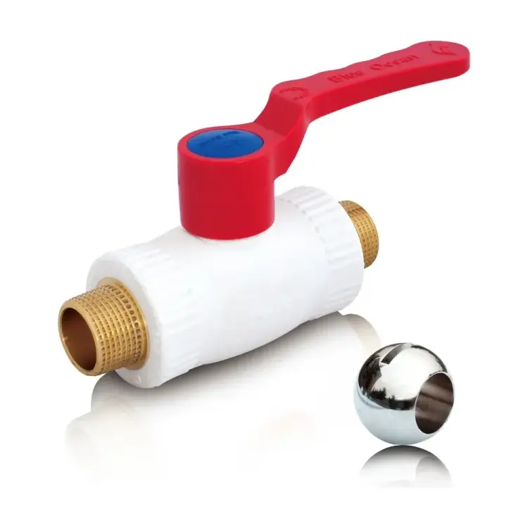 Шаровый кран Blue Ocean PPRF/BV-HW-1/PPR(W)-1" MMT