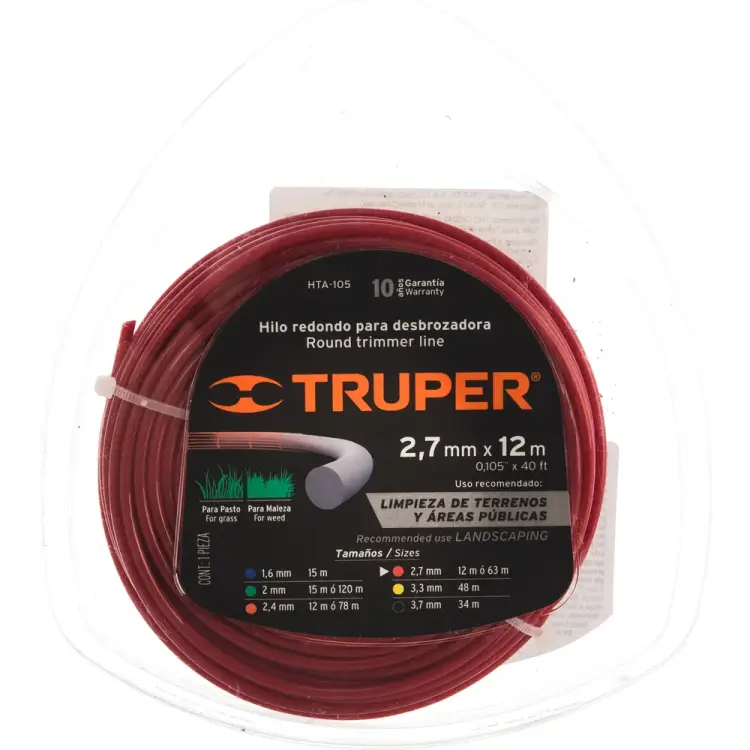 Леска для триммеров Truper HTA-105 17629