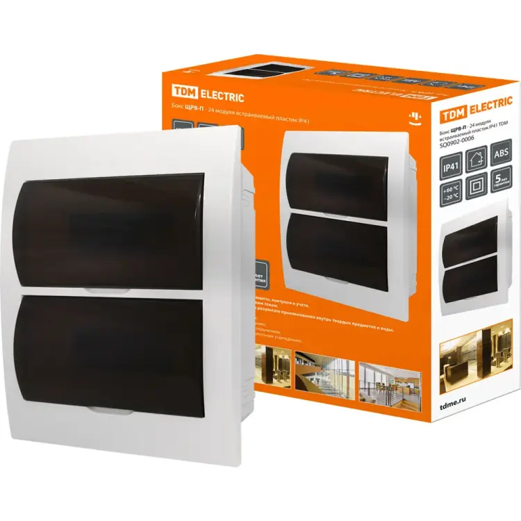 Бокс TDM ELECTRIC ЩРВ-П-24 SQ0902-0006