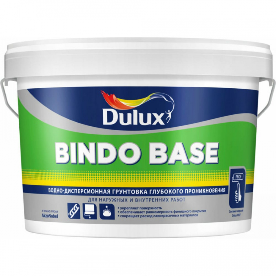 Универсальная грунтовка глубокого проникновения Dulux BINDO BASE