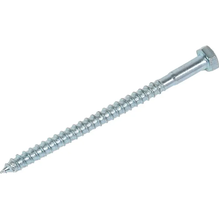 Оцинкованный шуруп для крепления лаг и реек STEELREX 6x90 мм, 50 шт. 0127006090B300005016