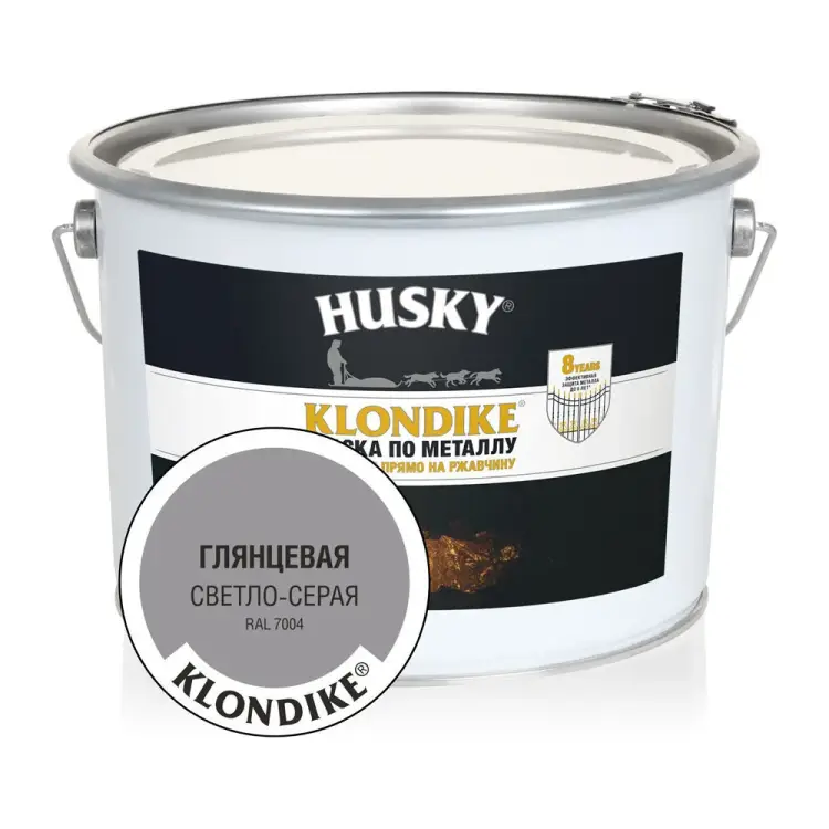 Краска по металлу HUSKY klondike 32026